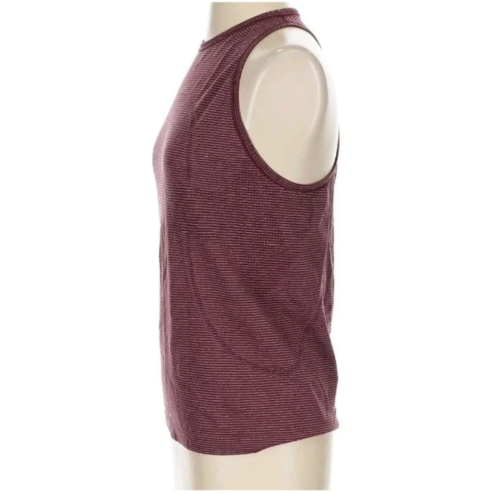 Lululemon Women's 8 Swiftly Tech Racerback Tank Top‎ Running Gym Striped